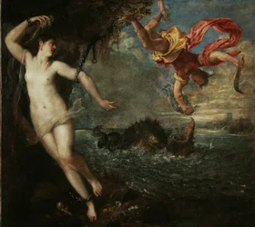 Perseusz i Andromeda, ok. 1555