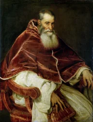 Portret papieża Pawła III, 1543.