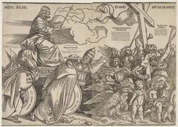 Trąbki i rydwan Chrystusa, ok. 1511