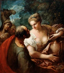 Rebeka przy studni, XVI wiek