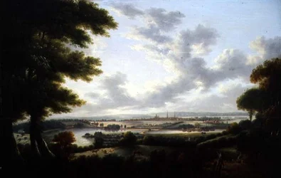Southampton z Bitterne (olej na płótnie)