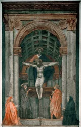 Trójca Święta. Fresk (fresco)