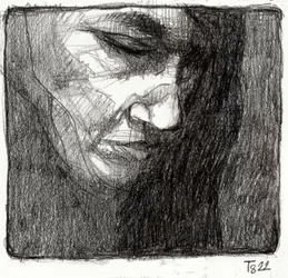 Szkic „Cicha kontemplacja”