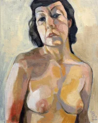 Kobiecy portret w cieniu