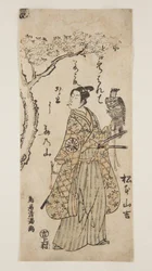 Aktor Matsumoto Yamakichi (kolorowy drzeworyt)