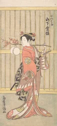 Herbata c i r Herbaciana droga Yamashity Kinsaku f Rikka, co? 1767. , komar. 1767.