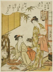 Ono no Komachi Kazuchika g te powder py book k (Motowash Komachi), z serii s te seven Ukiyo-e Asspects of Komachi (Ukiyo-e 7 Komachi)