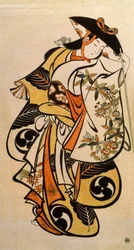 „Aktor grający kobietę”, c1704-c1711
