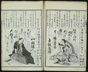 Nowy wybór pięćdziesięciu poetów Kyôka (Shinsen kyôka gojûnin isshu)