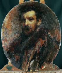 Portret Cletto Arrighi, pseudonim Carlo Righetti (Mediolan