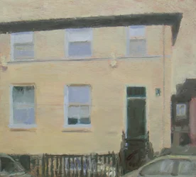 Miejsce do życia 1, 2010 (olej na sklejce)