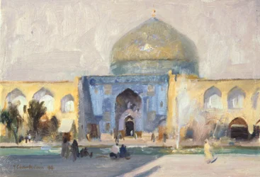 Popołudnie, Meczet Kobiet, Isfahan