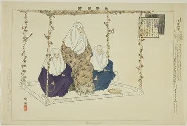 Ohara Miyuki, z serii „Zdjęcia bez występów (Nogaku Zue)”