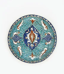 Naczynie, Iznik, dynastia Osmańska (ceramika)