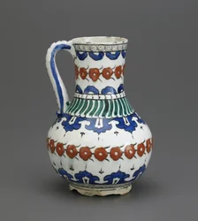 Dzbanek, Iznik, dynastia osmańska, XVI-XVII w. (ceramika)