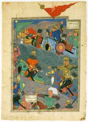 Bitwa między Kay Khusraw a królem Makran, 1494