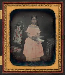 Portret dziewczynki, prawdopodobnie Josephine Folks, ok. 1854 (zdjęcie)