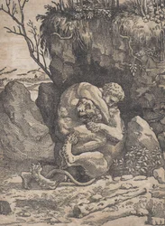 Herkules i lew nemejski, ca. 1517-18.