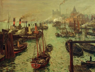 Port w Hamburgu