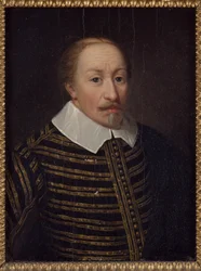 Charles IX roi de Suede - Portret króla Szwecji Karola IX (1550-1611), autorstwa Pascha, Ulriki Fredrika (1735-1796). Olej na drewnie. Wymiar : 21x15 cm. Muzeum Narodowe w Sztokholmie