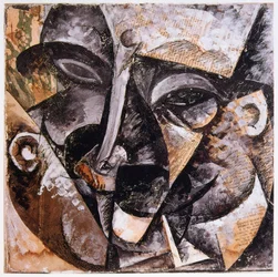 Dynamizm męskiej głowy, 1914