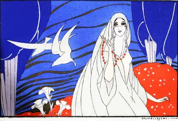 Arabian Nights (druk w pochoirze)