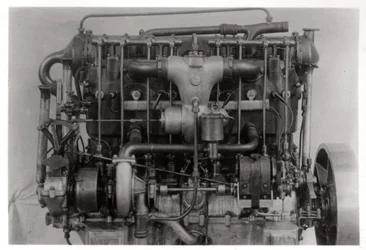 Silnik sterowca 115 KM Daimler Zeppelin LZ 6, c1909-1910 1933