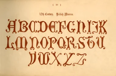 XII wiek. Muzeum Brytyjskie, 1862