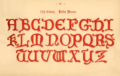 14 wiek. Muzeum Brytyjskie, 1862