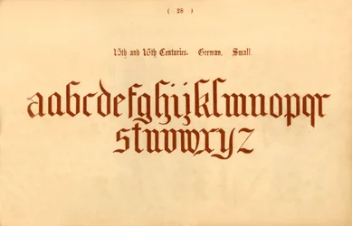 Wiek XV i XVI. Niemiecki. Mały, 1862