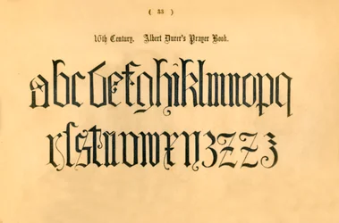 16 wiek. Modlitewnik Alberta Durersa, 1862 r