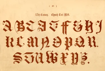 XVII wiek. Tekst kościelny MS., 1862