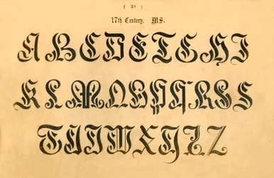XVII wiek. MS., 1862