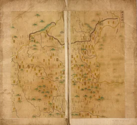 Pierwsza mapa Shaanxi