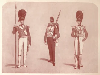1 lub Pułk Grenadierów Gwardii w 1815, 1909