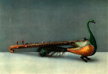 56 Indyjski instrument smyczkowy, tayuc., 1948