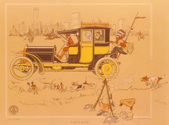 Samochód Berliet w Chicago, Ameryka