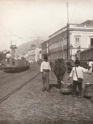 Scena uliczna Botafogo, Rio, 1914