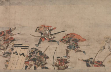 Długa opowieść na jesienną noc Aki no yo nagamonogatari, ca. 1400.