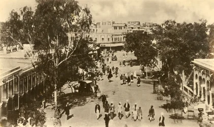 Część Sadar Bazar, Rawalpindi - Zaczerpnięte z Masy Bramy, c1918-c1939.