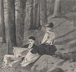 Spokojny dzień na wsi Dziennik Appletona, tom. III, 6 czerwca 1870 r.