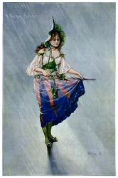 Letni prysznic, 1899