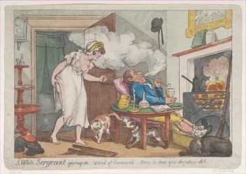 Biały sierżant dający rozkaz – Chodź do łóżka pijany pijaku, 2 maja..., 25 maja 1807 r.