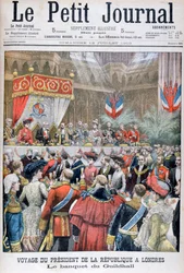 Bankiet na wizytę prezydenta Francji, Guildhall, Londyn, 1903