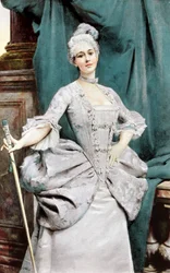 Pani z czasów Ludwika XV, 1889