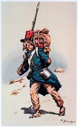Legionista, 1832-1835