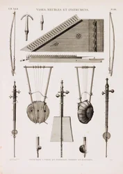Seria ilustracji instrumentów muzycznych