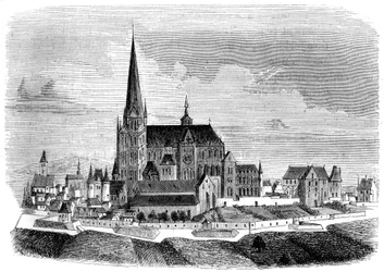 Opactwo Saint-Denis, koniec XVI wieku 1849