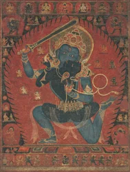 Akela z Małżonką Vishwavajari, 1525-50.