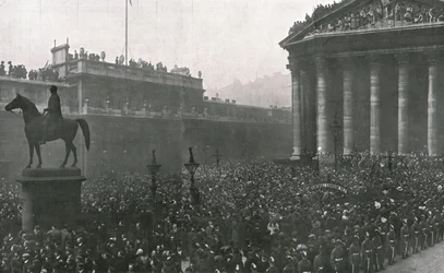 Przystąpienie króla Jerzego V, 1910.